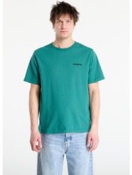 t-shirt patagonia m`s p-6 logo t-shirt gem green xl