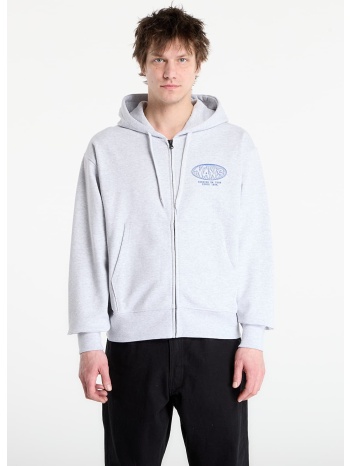 φούτερ vans world tour loose full zip hoodie light grey σε προσφορά
