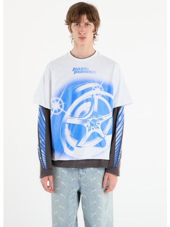 t-shirt puma x fast & furious ls tee puma white/ dusky gray σε προσφορά