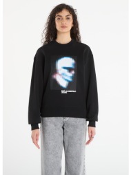 φούτερ karl lagerfeld jeans relaxed karl sweat black m