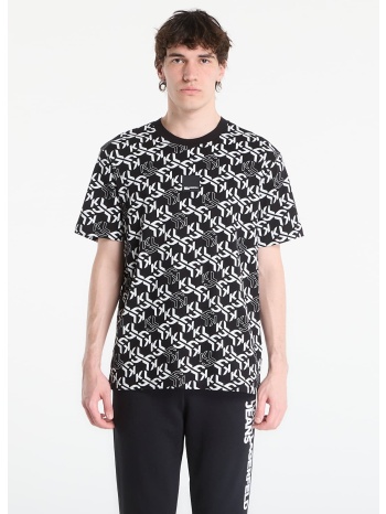 t-shirt karl lagerfeld jeans reg ss monogram aop tee σε προσφορά