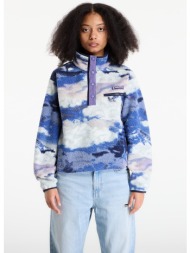 μπουφάν columbia helvetia™ ii cropped sherpa half snap fleece with print nocturnal/ dreaming m