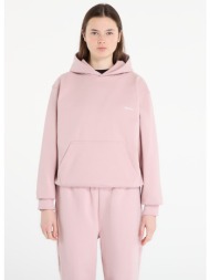 φούτερ queens women`s sweats essential hoodie dust pink s