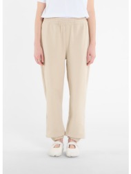 φόρμα queens women`s sweats essential sweatpants sand xs