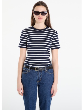 t-shirt tommy hilfiger slim cody c-nk s/s tee breton stripe