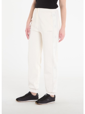 φόρμα guess octavia jogger white glam s σε προσφορά