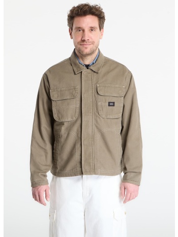 μπουφάν vans umber pigment canvas jacket aluminum m σε προσφορά
