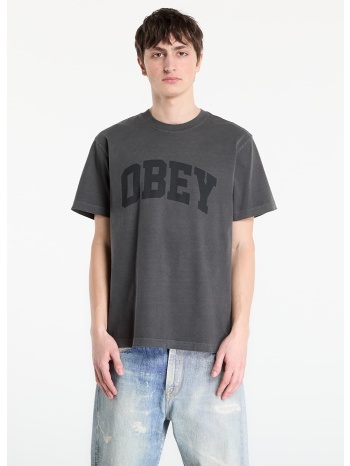 t-shirt obey collegiate pigment tee pigment stretch limo l