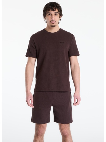 t-shirt hugo boss pyjama t-shirt with embroidered logo dark