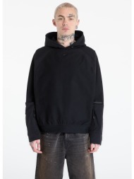 φούτερ nike tech men`s dri-fit shori knit utility hoodie black/ black/ black l