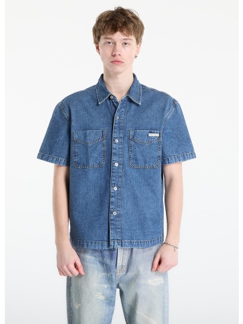πουκάμισο calvin klein jeans shirt beckford blue m