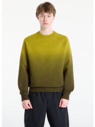 φούτερ nike x nocta men`s fleece cs crew moss/ medium olive/ moss xxl