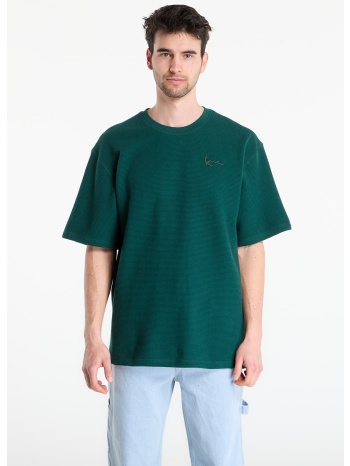 t-shirt karl kani signature waffle t-shirt green l