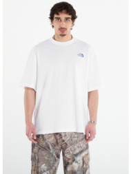 t-shirt the north face liquid box nse oversize short sleeve tee-graphic tnf white m