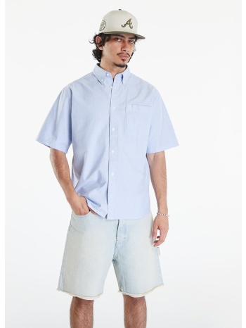 πουκάμισο carhartt wip s/s braxton shirt unisex bleach/ wax σε προσφορά