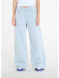 τζιν calvin klein jeans low rise baggy needle jeans blue m/30