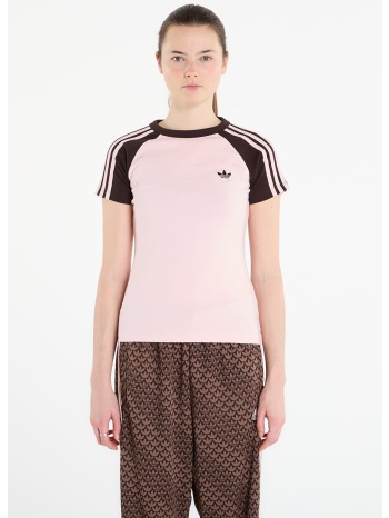 t-shirt adidas sst t-shirt sandy pink/ aurora coffee met./