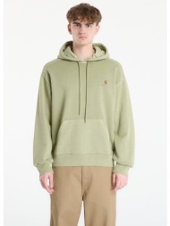 φούτερ carhartt wip hooded nelson sweat unisex gentle green l