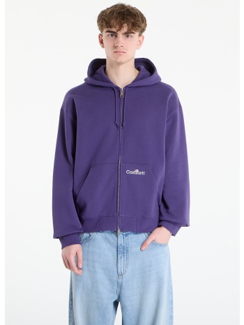 φούτερ carhartt wip hooded wip label sweat jacket unisex