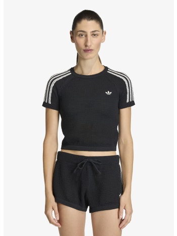 t-shirt adidas knitted crochet cali t-shirt black xl