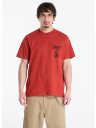 t-shirt carhartt wip s/s blocks t-shirt unisex oxide red m