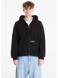 φούτερ carhartt wip hooded wip label sweat jacket unisex black m