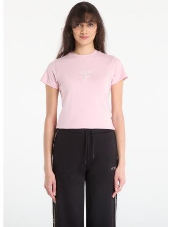 t-shirt guess colette ss tee light purple blossom s σε προσφορά