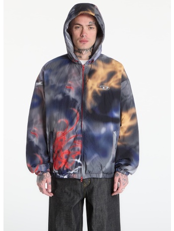 μπουφάν diesel j-mirr jacket grey/ purple 48