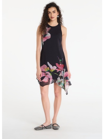 φόρεμα desigual vest nala asimetrico dress black m