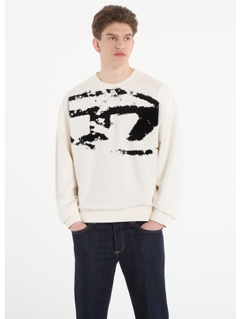 φούτερ diesel s-boxt-n5 sweatshirt white xl