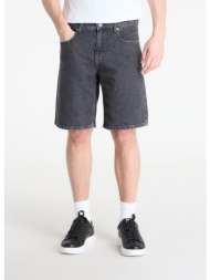 σορτς karl lagerfeld jeans regular logo denim short mid grey 28