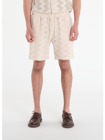 σορτς guess jeans lattice knit short light oak xl