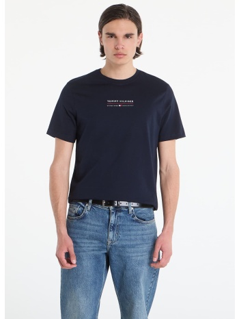 t-shirt tommy hilfiger brand love lockup tee navy l