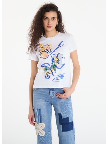 t-shirt desigual ts zurich t-shirt white l