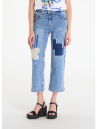 τζιν desigual denim leto denim pants blue 40