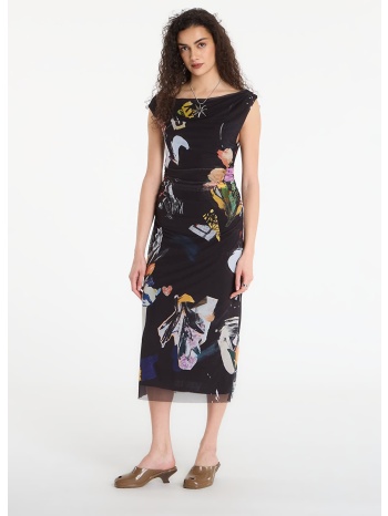 φόρεμα desigual vest delaware dress black l