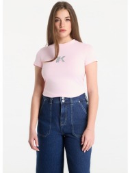 t-shirt karl lagerfeld jeans slim ss k logo tee fairytale l