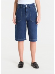 σορτς karl lagerfeld jeans denim bermuda stone blue 28