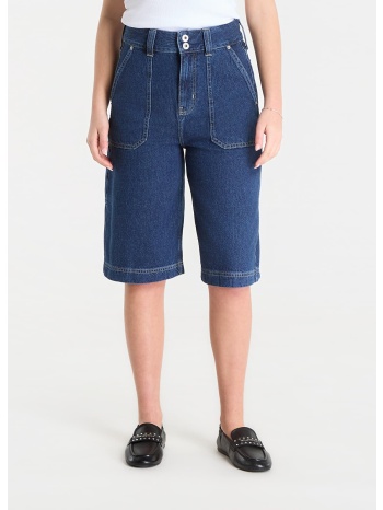 σορτς karl lagerfeld jeans denim bermuda stone blue 28