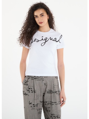 t-shirt desigual ts florencia t-shirt white m