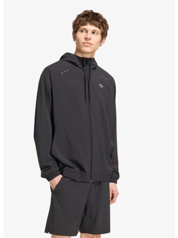 φούτερ adidas tech trefoil essentials hooded full zip track