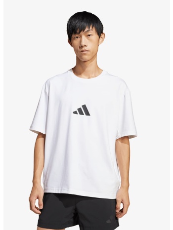 t-shirt adidas z.n.e. loose-fit t-shirt white m