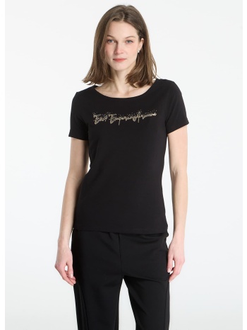 t-shirt ea7 emporio armani train logo t-shirt black m σε προσφορά