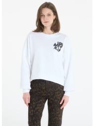 φούτερ allsaints orlando lila sweat ashen white s