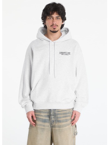 φούτερ carhartt wip hooded sean hamilton sweat unisex ash