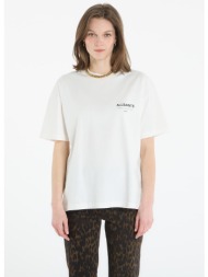 t-shirt allsaints underground etta tee ashen white s