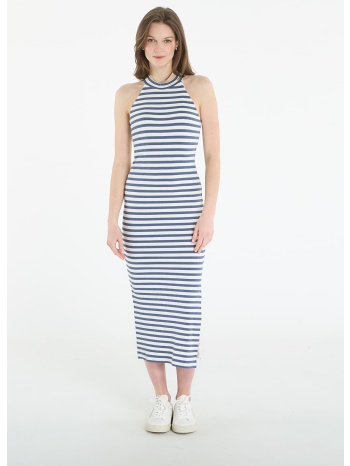 φόρεμα ea7 emporio armani train costa dress fancy stripe σε προσφορά