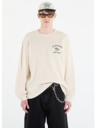 t-shirt carhartt wip l/s eightynine waffle t-shirt unisex natural/ black s