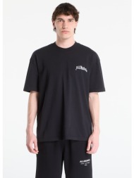 μπλουζάκι allsaints descent ss crew tshirt washed black xl