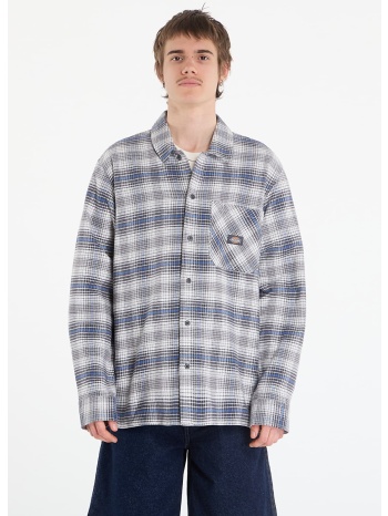 πουκάμισο dickies forest check shirt charcoal xxl